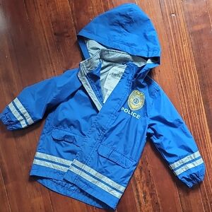 Carter's Blue Police Raincoat for Kids